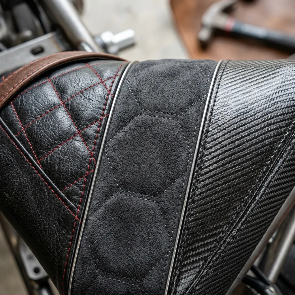 Alcantara czy eko-skóra? Mity i fakty w użyciu motocyklowym