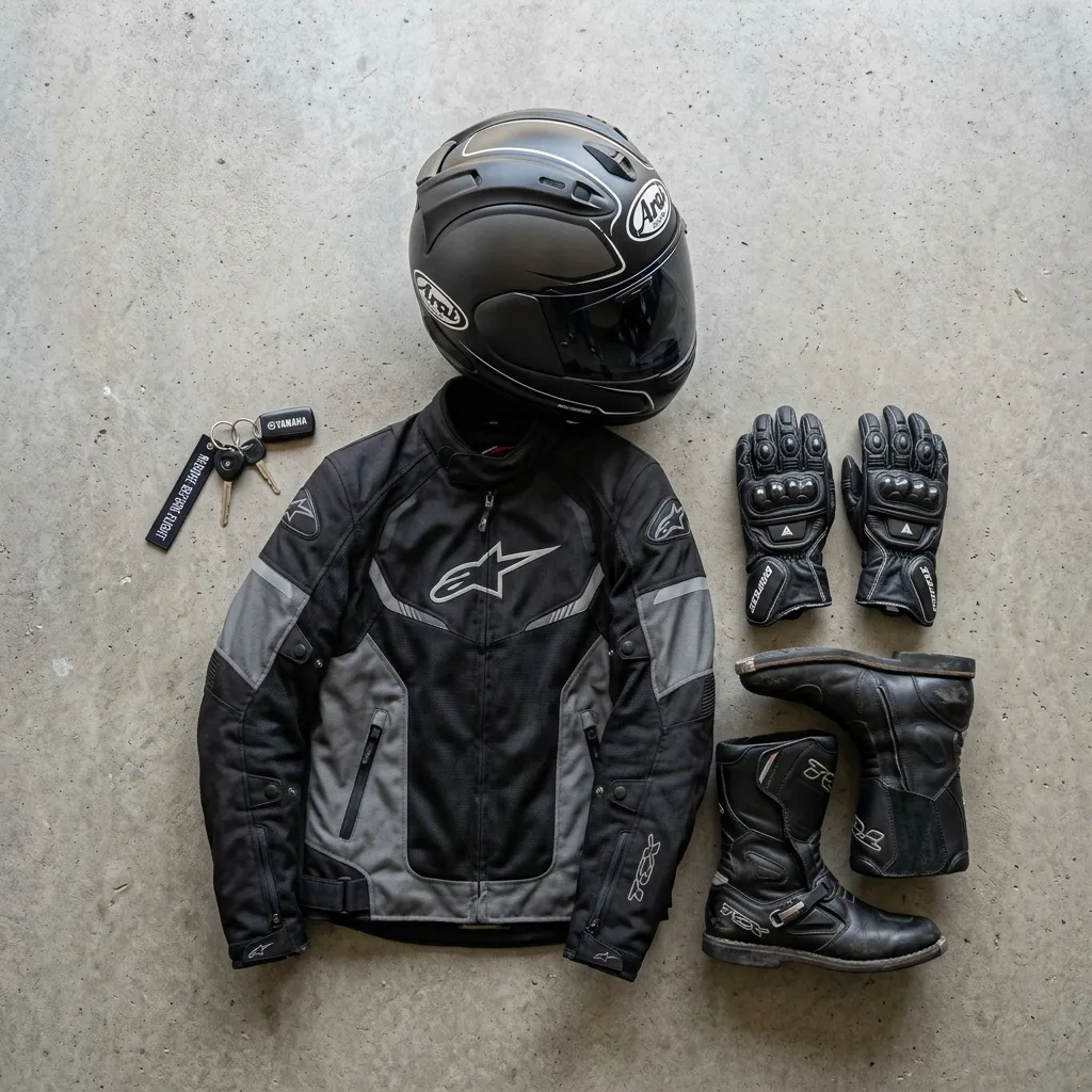 🏍 Niezbędnik początkującego motocyklisty – co musisz mieć przed pierwszą jazdą?